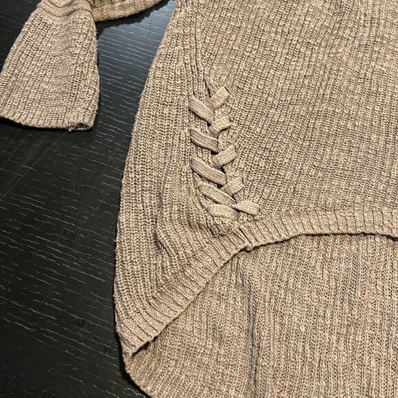 Express Chunky Knitted Brown Sweater Size Small - Picture 3 of 6